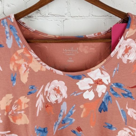 Isabel Maternity Dress NWT XXL Floral - Picture 4 of 8